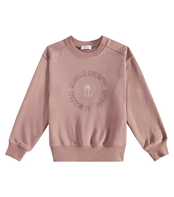  Brunello Cucinelli Kids Brunello Cucinelli Kids Cotton Sweater 
