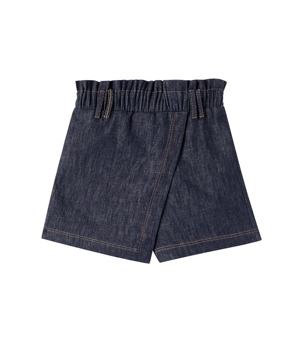  Brunello Cucinelli Kids Brunello Cucinelli Kids Denim Shorts 