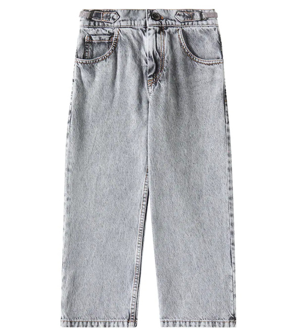  Brunello Cucinelli Kids Brunello Cucinelli Kids Monili Straight Jeans 