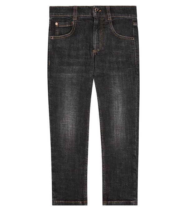  Brunello Cucinelli Kids Brunello Cucinelli Kids Slim Jeans 