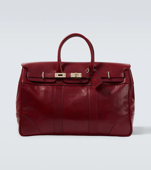  Brunello Cucinelli Brunello Cucinelli Leather Tote Bag 