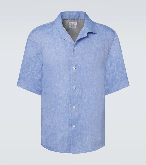  Brunello Cucinelli Brunello Cucinelli Linen Shirt 