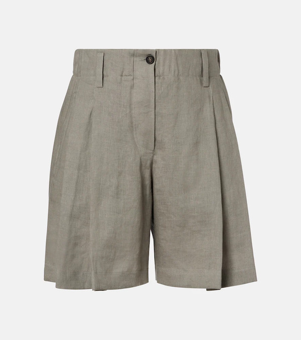  Brunello Cucinelli Brunello Cucinelli Linen Shorts 
