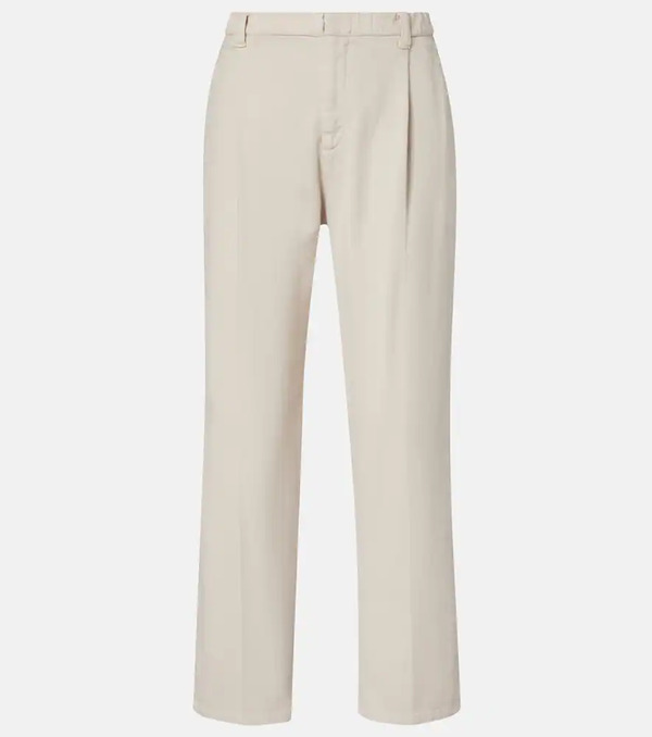  Brunello Cucinelli Brunello Cucinelli Monili Mid-rise Straight Jeans 