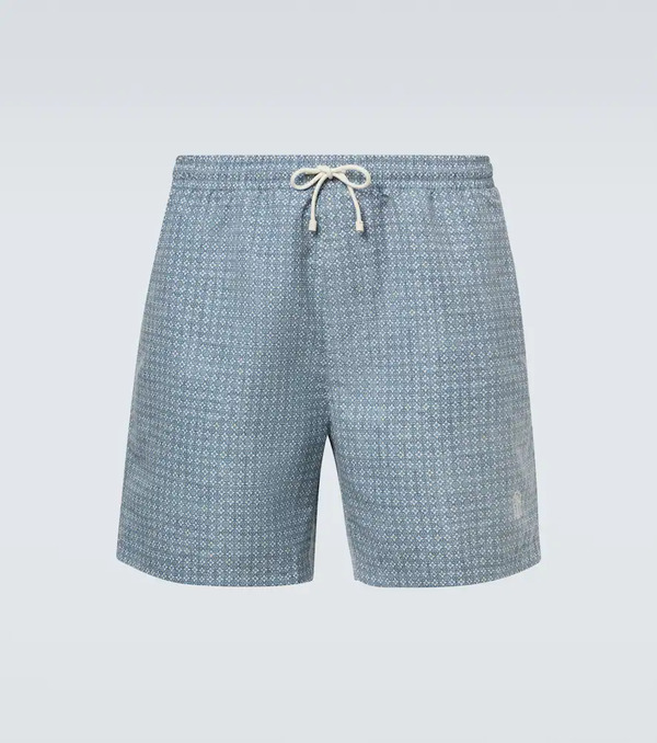  Brunello Cucinelli Brunello Cucinelli Printed Swim Trunks 