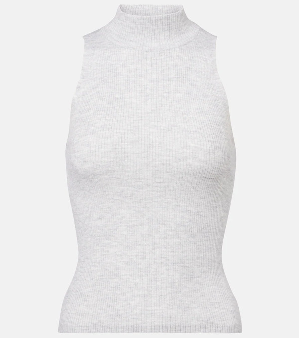  Brunello Cucinelli Brunello Cucinelli Ribbed-knit Turtleneck Top 