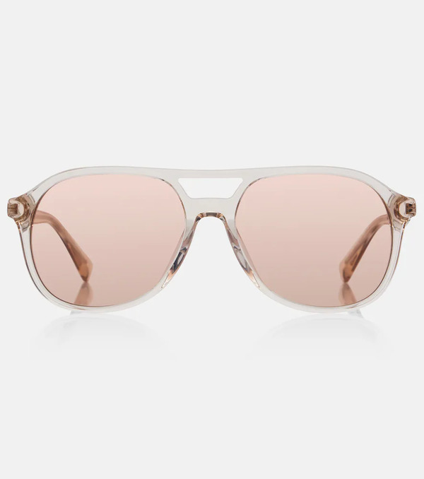  Brunello Cucinelli Brunello Cucinelli Sartorial Sunset Aviator Sunglasses 
