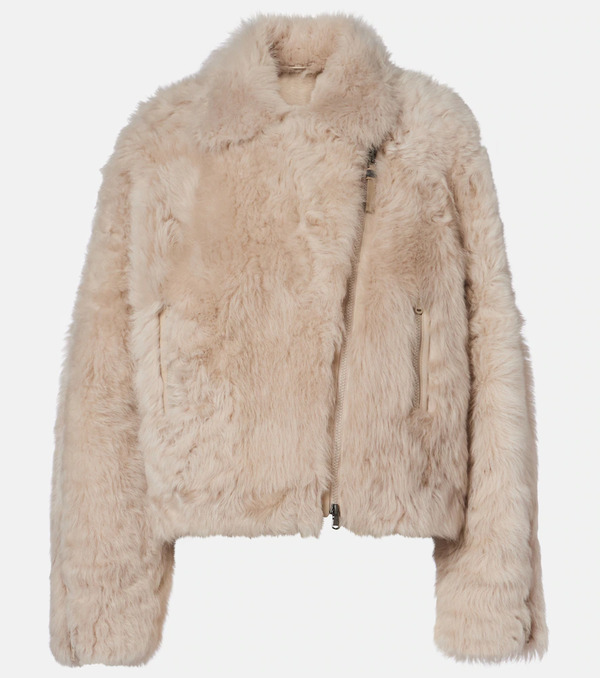  Brunello Cucinelli Brunello Cucinelli Shearling Jacket 