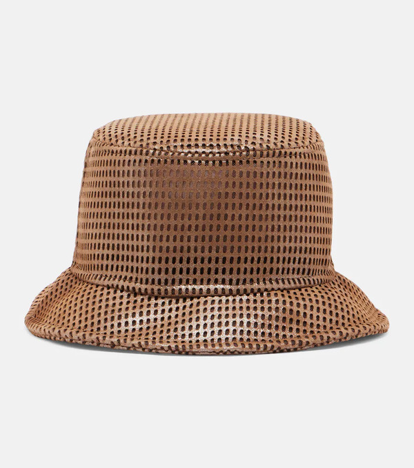  Brunello Cucinelli Brunello Cucinelli Suede Bucket Hat 