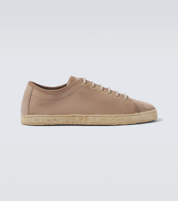  Brunello Cucinelli Brunello Cucinelli Suede Espadrilles 