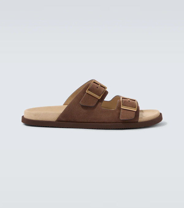  Brunello Cucinelli Brunello Cucinelli Suede Sandals 
