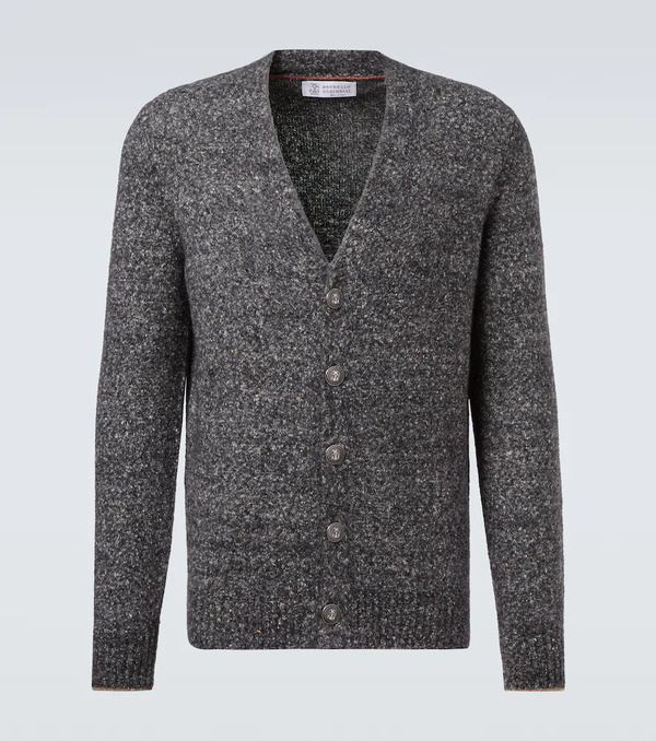  Brunello Cucinelli Brunello Cucinelli Wool-blend Cardigan 