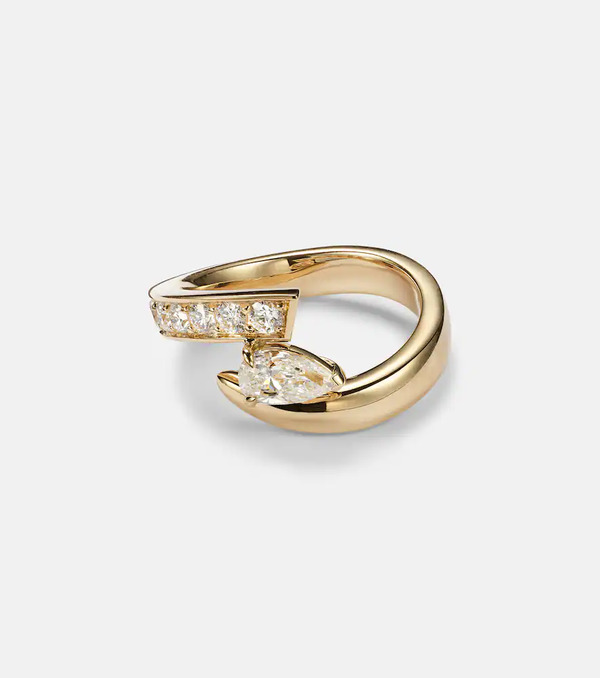  Bucherer Fine Jewellery Bucherer Fine Jewellery Inner Fire 18kt Gold Ring With Diamonds 