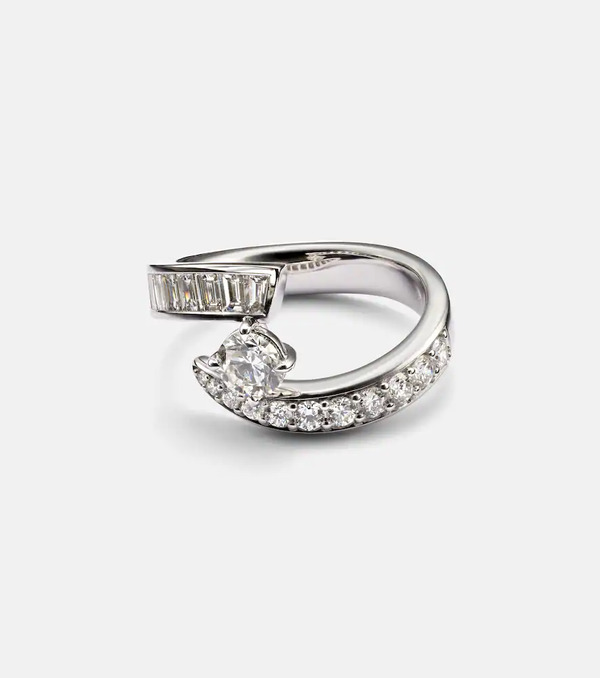  Bucherer Fine Jewellery Bucherer Fine Jewellery Inner Fire 18kt White Gold Ring With Diamonds 
