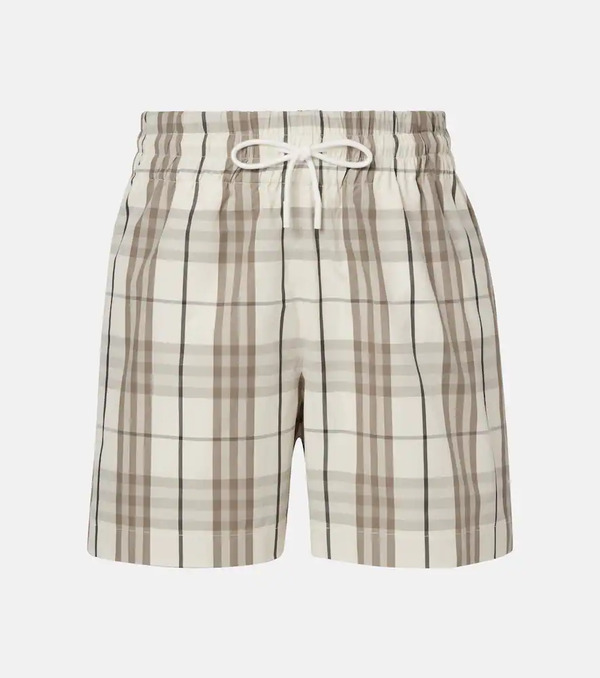  Burberry Burberry Burberry Check Cotton Shorts 