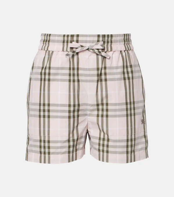  Burberry Burberry Burberry Check Cotton Shorts 