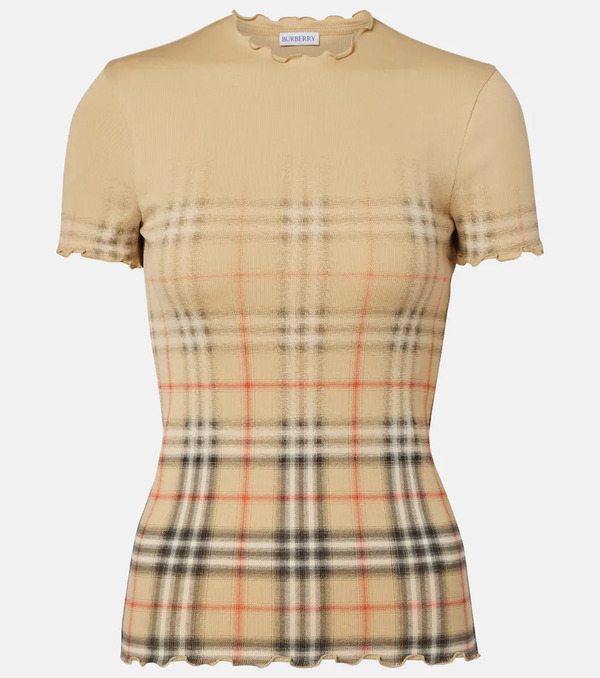 Burberry Burberry Burberry Check Cotton Top 