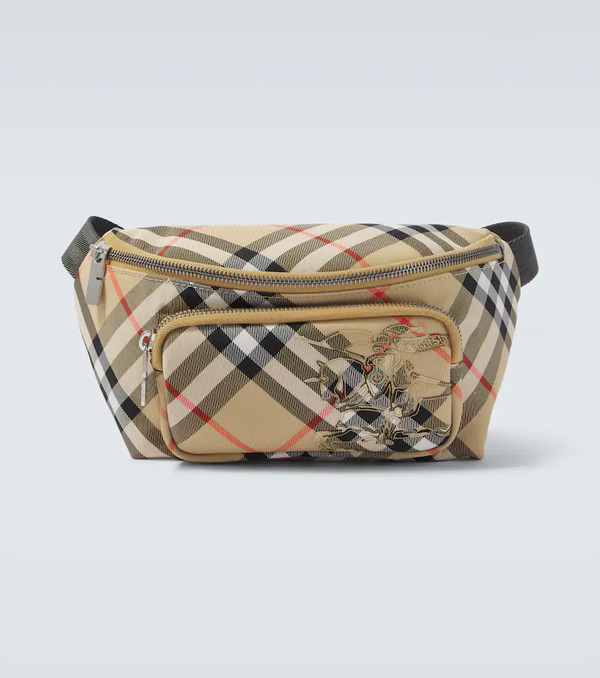  Burberry Burberry Burberry Check Embroidered Belt Bag 
