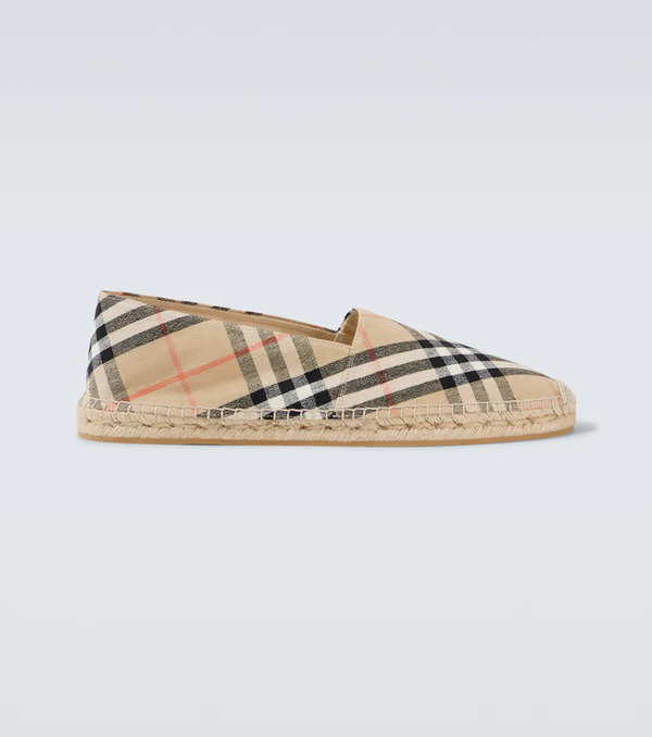  Burberry Burberry Burberry Check Espadrilles 