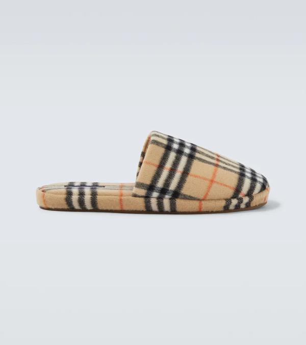  Burberry Burberry Burberry Check Slippers 