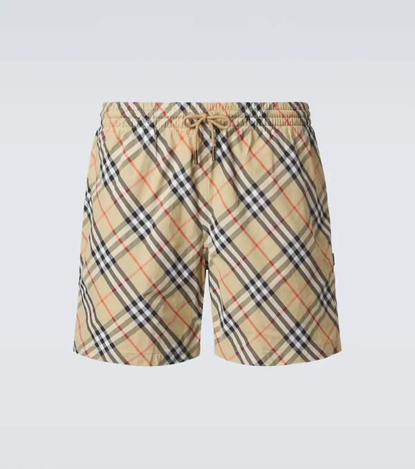  Burberry Burberry Burberry Check Swim Trunks 