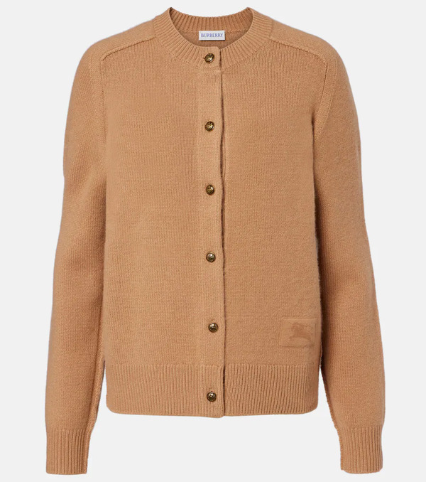  Burberry Burberry Ekd Cashmere-blend Cardigan 
