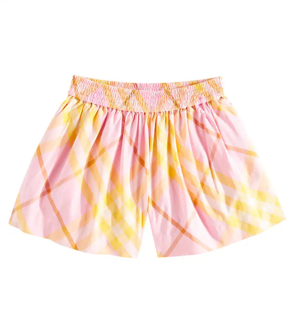  Burberry Kids Burberry Kids Burberry Check Cotton Shorts 