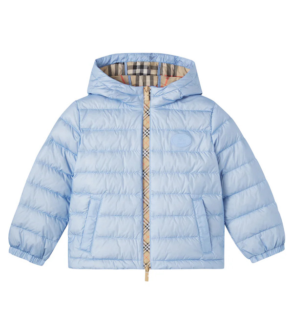  Burberry Kids Burberry Kids Burberry Check Down Jacket 