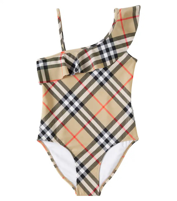  Burberry Kids Burberry Kids Burberry Check Swimsuit 