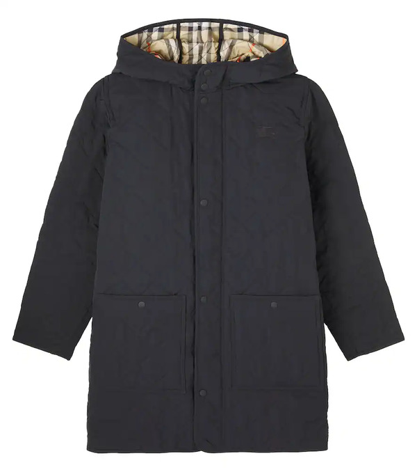  Burberry Kids Burberry Kids Ekd Quilted Jacket 