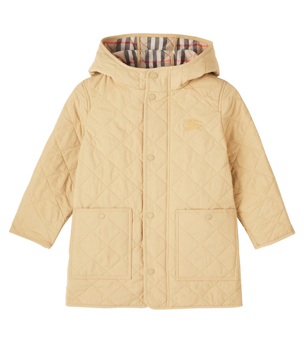  Burberry Kids Burberry Kids Ekd Quilted Jacket 