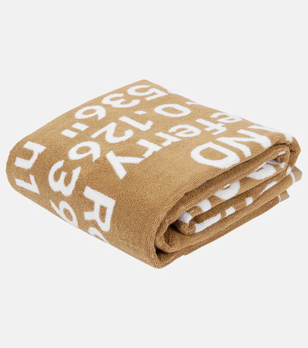  Burberry Burberry Location Cotton Jacquard Towel 