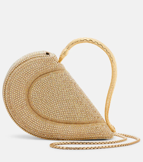  Bvlgari Bvlgari Serpenti Cuoricino Mini Leather Top-handle Bag 