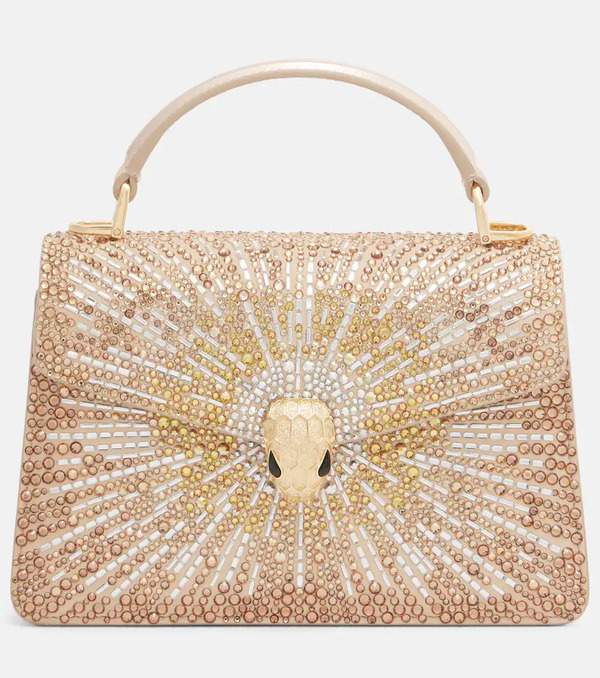  Bvlgari Bvlgari Serpenti Forever Mini Top-handle Bag 