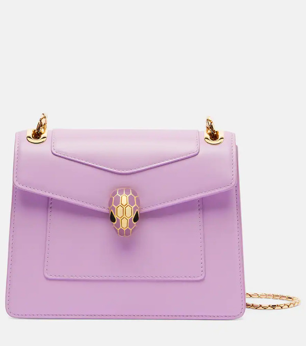  Bvlgari Bvlgari Serpenti Forever Small Leather Crossbody Bag 