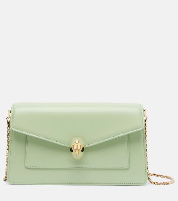  Bvlgari Bvlgari Serpenti Forever Small Leather Crossbody Bag 
