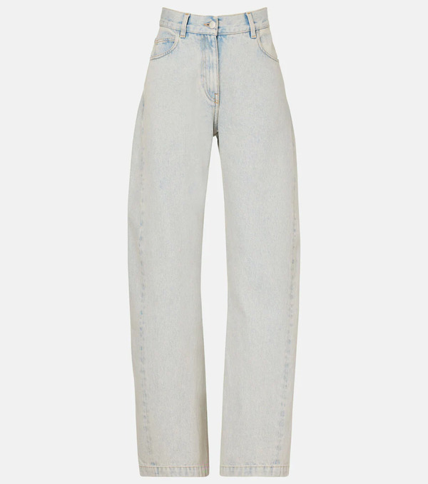  Calvin Klein Collection Calvin Klein Collection Mid-rise Wide-leg Jeans 