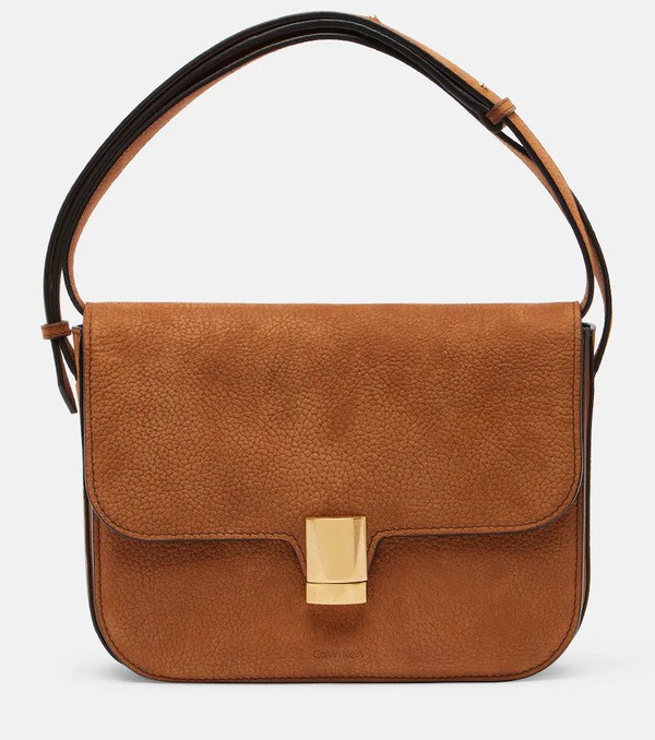  Calvin Klein Collection Calvin Klein Collection Tilla Small Leather Shoulder Bag 