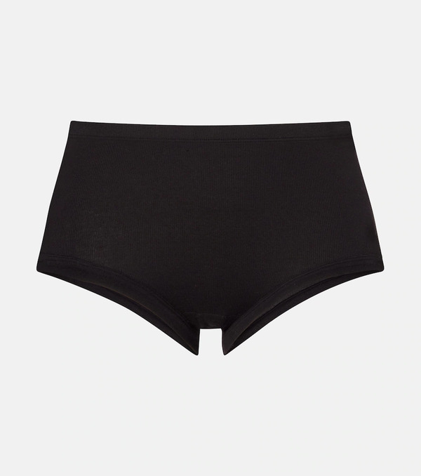 Calvin Klein Collection Calvin Klein Collection Tyra Cotton-blend Briefs 