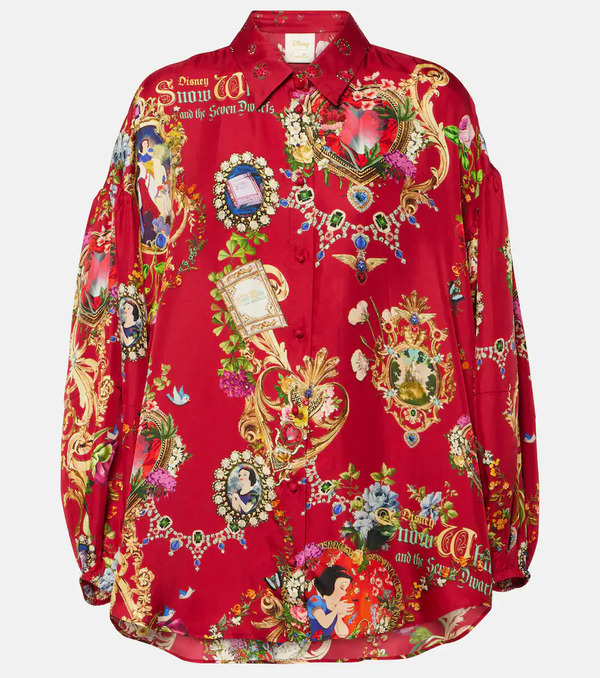  Camilla Camilla Printed Silk Shirt 