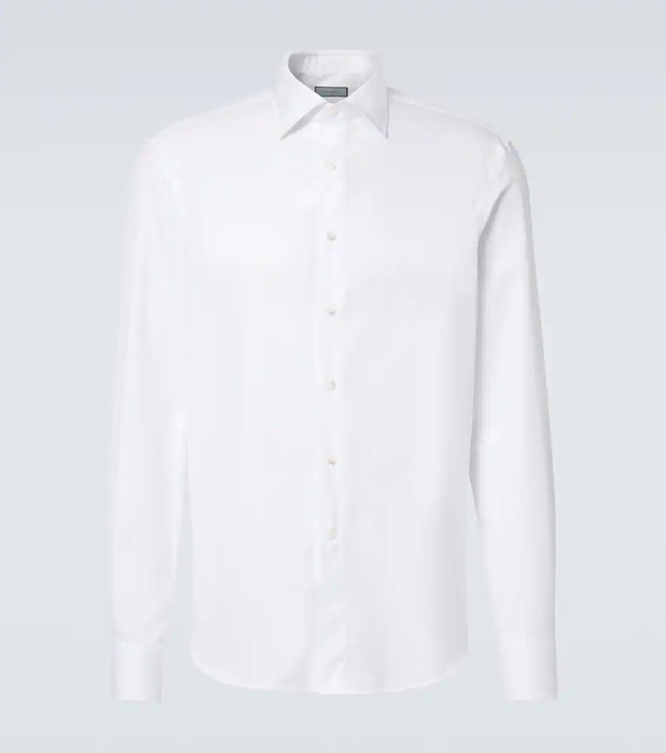  Canali Canali Cotton Poplin Shirt 