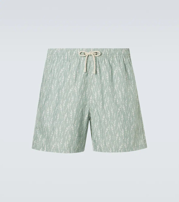  Canali Canali Printed Swim Trunks 
