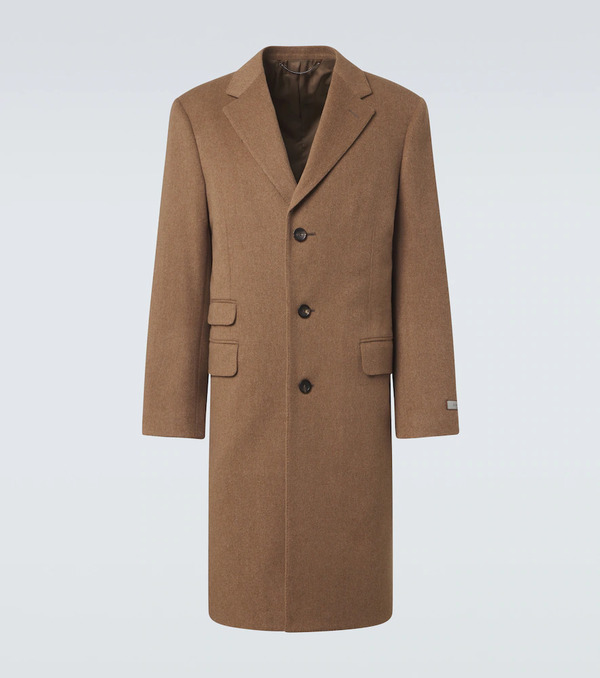  Canali Canali Single-breasted Wool Coat 