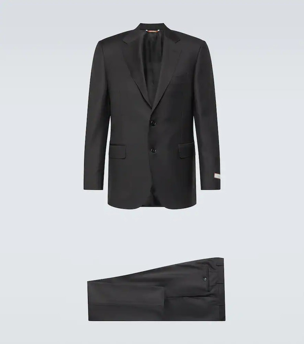  Canali Canali Single-breasted Wool Suit 