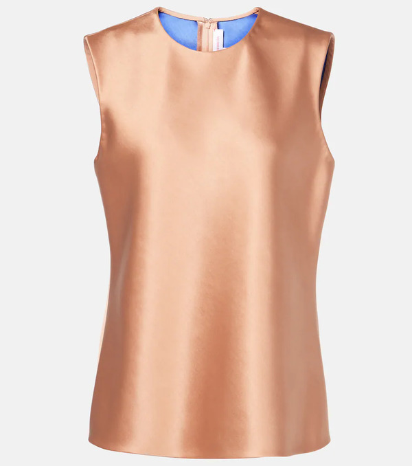  Carolina Herrera Carolina Herrera Satin Top 