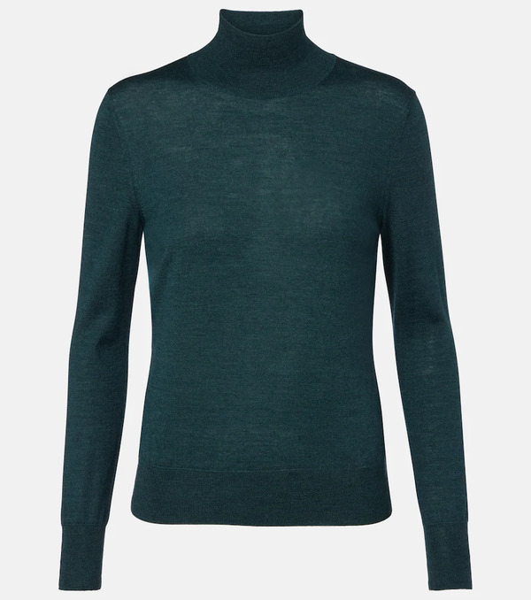 Carolina Herrera Carolina Herrera Wool And Silk Turtleneck Sweater 