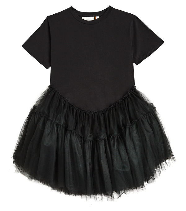  Caroline Bosmans Caroline Bosmans Jersey And Tulle Dress 