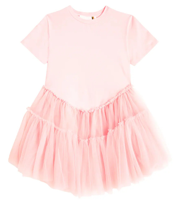  Caroline Bosmans Caroline Bosmans Jersey And Tulle Dress 
