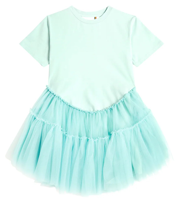  Caroline Bosmans Caroline Bosmans Jersey And Tulle Dress 