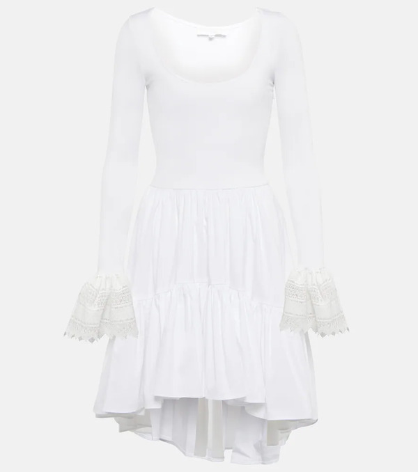  Caroline Constas Caroline Constas Maise Jersey Minidress 